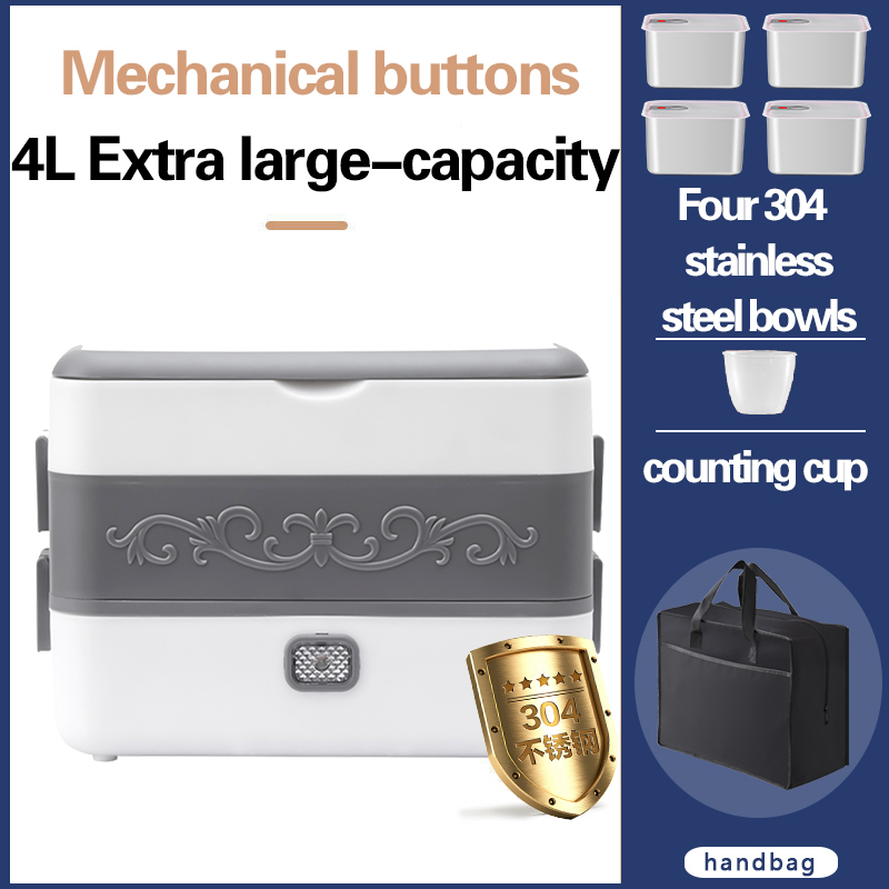 Button style double-layer+handbag