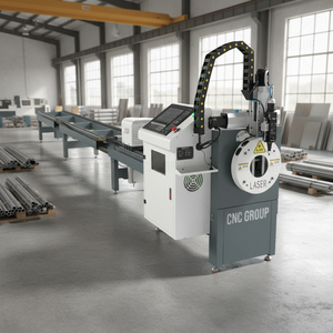 Factory Direct Supply Steel Pipe Cutting <b>Machine</b> Simple Laser Tube Cutting <b>Machine</b> 1500W Simple Pipe Cutting <b>Machine</b> - Product Image 1