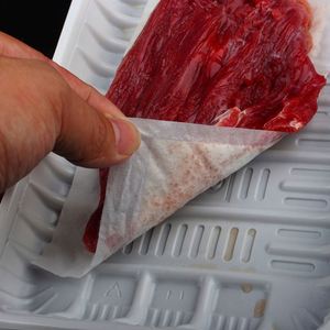 Almohadilla Absorbente de Polímero Superabsorbente Desechable de Alta Calidad, Ecológica y de Grado Alimenticio, 4x7 Pulgadas, para Carne - Product Image 6