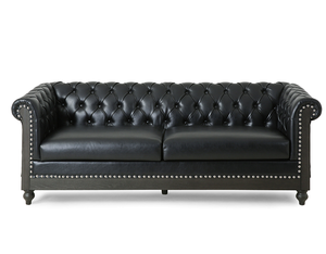 Mirod Comfy Convertible 3-Seat Square <b>Sofa</b> Set with Wooden <b>Legs</b> Modern Design for Living Room Apartment Hotel Use - Product Image 4