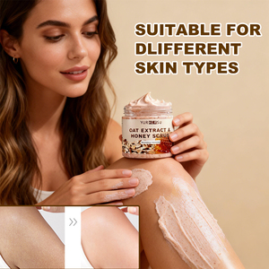 <span class=keywords><strong>Exfoliante</strong></span> Corporal Calmante de Extracto de <span class=keywords><strong>Avena</strong></span> <span class=keywords><strong>y</strong></span> <span class=keywords><strong>Miel</strong></span> al por Mayor con Polvo de Cáscara de Nuez para un Cuidado de la Piel Nutritivo <span class=keywords><strong>y</strong></span> Suave - Product Image 6