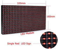 Écran d'affichage LED extérieur P10 SMD pour la publicité avec une densité de pixels de 32x16 points, garantie d'un an - Vente en gros