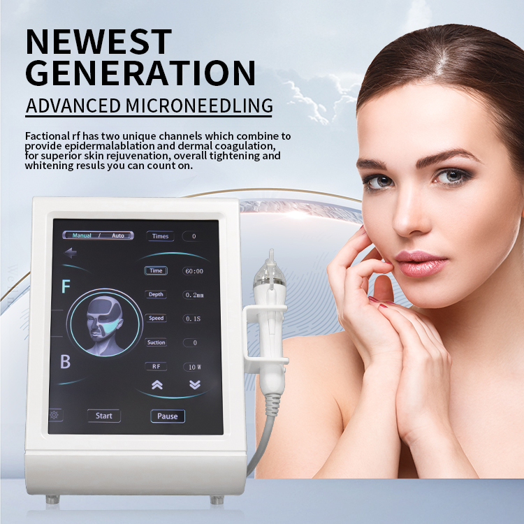 New arrivals 2022 rf micro needling rf radio frequency skin tightening machine