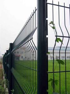 รั้วกั้นเสารูปทรงพีชสำหรับทางหลวงที่อยู่อาศัยใช้ลวดแข็งป้องกันตาข่ายรั้ววิลล่า - Product Image 4
