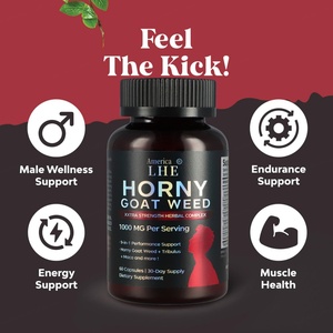 Suplemento Masculino Personalizado con Extractos de Hierba de Cabra en Celo y Raíz de Maca Negra para Energía y Resistencia - Cápsulas - Product Image 4