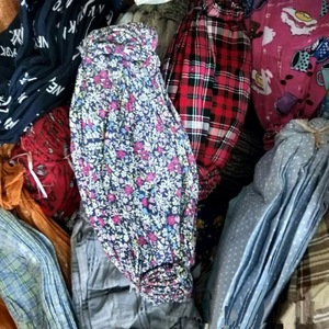 แขนเสื้อผ้าฝ้ายลายดอกไม้ แขนยาวสำหรับผู้ใหญ่ ทำความสะอาดและอนามัย ป้องกันแรงงาน และป้องกันคราบสกปรกจากการทำงานบ้าน - Product Image 2