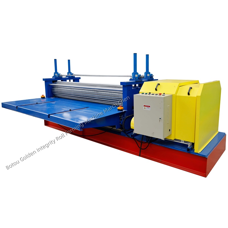 Horizontal Barrel Corrugated Roofing Sheet Roll