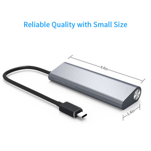 Высокое качество супер быстрый <span class=keywords><strong>USB</strong></span>-C <span class=keywords><strong>USB</strong></span> 3,0 4-портовый алюминиевый концентратор