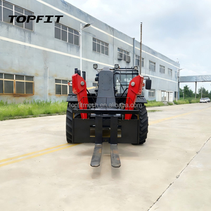 TOPFIT Telehandler TR750 Telescopic Arm Yuchai 91KW Diesel Engine Wheel Loader High Efficiency 1.5m³ Bucket - Product Image 2