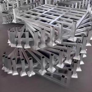 מתקן אחסון צמיגים מפלדת אל-חלד בהתאמה אישית, מתקן אחסון צמיגים מתקפל נייד ממתכת, מערכת מתקני אחסון צמיגים מתקפלים. - Product Image 2