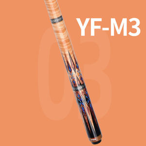 Taco De <span class=keywords><strong>Billar</strong></span> De fibra De carbono, cabeza De cuero multicapa, color negro, <span class=keywords><strong>grande</strong></span> y pequeño - Product Image 4