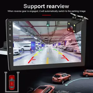 Kit multimídia automotivo touchscreen, 10.1 polegadas, dvd player, universal, com navegação, rádio, player multimídia