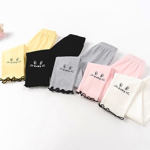 Leggings estampados de bebê de algodão orgânico, melhor qualidade para crianças meninas da china crianças fabricante de roupas