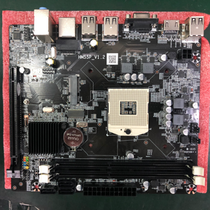 เมนบอร์ด <span class=keywords><strong>Intel</strong></span> <span class=keywords><strong>HM55</strong></span> จากโรงงานเซินเจิ้น รองรับซ็อกเก็ต Pga988 พร้อมซีพียู Core I5-580M - Product Image 1