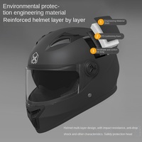 Casque de moto électrique unisexe toutes saisons avec double visière certifiée 3C, idéal pour la conduite hivernale et chaude