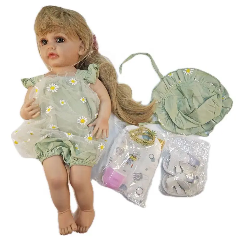 Angel Eco-Friendly 9 pulgadas a 24 pulgadas realista silicona suave Reborn Baby Doll regalo para niños