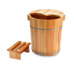 Secchiello per pediluvio domestico in legno con pacco di perline per il piede per rilassare l'esperienza del <span class=keywords><strong>bagno</strong></span> - Product Image 2