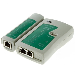 Probador de Cable LAN <span class=keywords><strong>profesional</strong></span> <span class=keywords><strong>RJ45</strong></span>, probador de Cable de red <span class=keywords><strong>RJ45</strong></span> RJ11 RJ12 CAT5 UTP, probador de Cable LAN, herramienta de red, reparación de red - Product Image 1