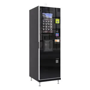 Card Operated Commercial Automatic Espresso Credit Card Bean to Cup Coffee Maker Vending Machine Commercial with Cup Dispenser