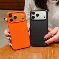 Nouvelle coque de téléphone tendance 2026 en TPU couleur unie avec toucher doux pour iPhone 17 16 15 14 Pro Max
