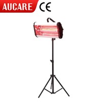Lámpara de Curado de Pintura Infrarroja AUCARE de 1100W, Aleación de Aluminio, CA 220-240V, Área de Curado de 650x500mm, Temporizador de 0-60min, para Automóviles