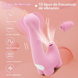 Huevo vibrador sexual Silicona Mujeres adultas Succión Vibrador Consolador Masaje <span class=keywords><strong>sensual</strong></span> - Product Image 5