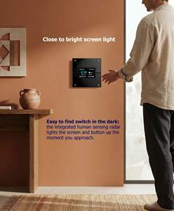 Prodotti Smart Home Tuya: Interruttore Elettrico Zigbee 3.0, Termostato per Tende, Dimmer Intelligente, Interruttore a Parete M9 Pro - Product Image 3