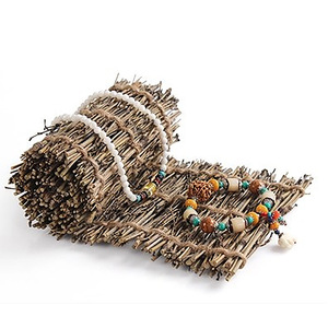 Alfombrilla de bambú para exhibir joyas, A60x15 B75x17 C30x40 D30x100 E35x160, bandejas de decoración para el hogar de estilo chino para collares y pulseras - Product Image 1