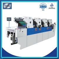 HT456II Nouveau produit Machine d'impression offset automatique 4 couleurs/Machine de presse d'imprimantes offset avec numérotation