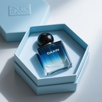 Flacon de parfum en verre carré de luxe, nouveau design, logo personnalisé, vide, 75 ml, 100 ml, 120 ml, flacon de parfum pour emballage personnalisé