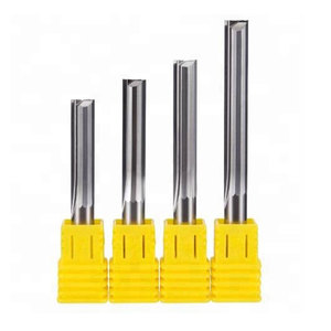 Brocas de Fresado Rectas de 2 Filos para Madera, Diámetro 3.175mm 4mm 6mm 8mm, para Grabado CNC - Product Image 1