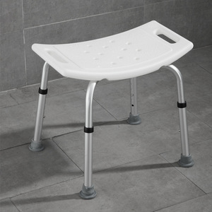 Chaise de douche antidérapante en alliage d'aluminium 49x41.3x50cm pour personnes âgées - Product Image 1