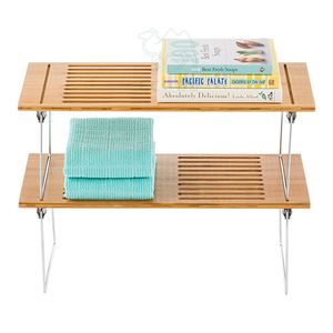 Bamboo Wooden Kitchen <b>Dish</b> Drainer Rack - Product Image 5