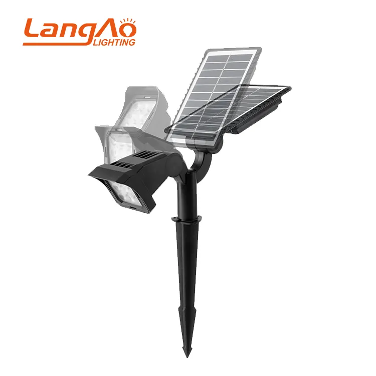 Fabrikanten Direct Led All In One Solar Tuin Licht Waterdichte Ip65 Abs Verlichting Lawh Binnenplaats Led Tuin