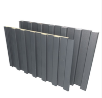 Paneles Aislantes Acústicos Color Gris Luna para Café, 45 950 046, Producción Personalizada para Paredes y Techos de Cámaras Frigoríficas y Almacenes Prefabricados