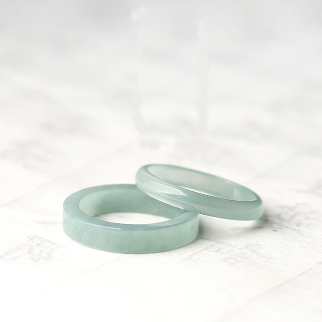 Genuine Natural Jadeite Rings Men's and Women's General Jade Wholesale Rings Gift of Appraisal Certificate JZ11/JZ12