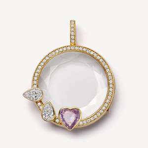 Collar con colgante de diseño hueco DIY chapado en oro, impermeable, estilo retro, con forma de caja abierta/cerrada, corazón y motivos budistas, a la moda. - Product Image 3