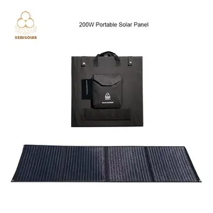 SZMJSOLAR çin fabrika toptan güneş jeneratör için yüksek performanslı mono 200w taşınabilir GÜNEŞ PANELI güneş enerjisi şarj cihazı açık