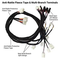 Kabel Harness Mesin Crane Konstruksi Khusus dengan Isolasi Karet Berperingkat IP66 2-inti untuk Peralatan Rumah Tangga