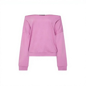 เสื้อครอปท็อปผู้หญิง คอทรงโอ ดีไซน์เข้ารูป ขายดี ราคาประหยัด - Product Image 1