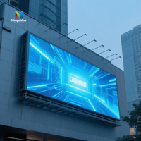 Ningshine Su Geçirmez 2.5mm Dış Mekan Reklam Led Ekranı Led Video Duvar Ekran Paneli