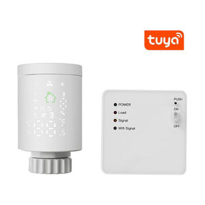 Thermostat de radiateur intelligent ZigBee HY368+Receiver REV06 pour la maison intelligente + récepteur de contrôle du <span class=keywords><strong>chauffe</strong></span>-<span class=keywords><strong>eau</strong></span>, de la chaudière à <span class=keywords><strong>gaz</strong></span>, minuterie + téléphone portable - Product Image 1
