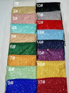 Tessuto in Pizzo con Perline e Paillettes, Tessuto in Pizzo Francese con Perline - Product Image 6