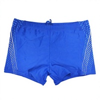Shorts de bain professionnels pour hommes en gros, 1 imprimé sur le devant, taille élastique avec cordon de serrage, boxers de natation de compétition, service OEM, écologiques