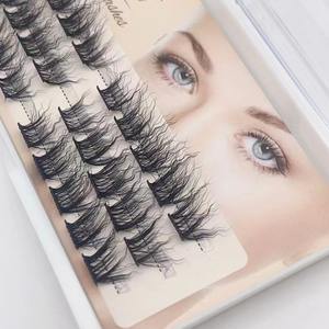 <span class=keywords><strong>Pestañas</strong></span> al por Mayor, <span class=keywords><strong>Pestañas</strong></span> en Racimo Superfinas para Manualidades, Estilo Natural, <span class=keywords><strong>Pestañas</strong></span> con Efecto Ondulado, Kits de <span class=keywords><strong>Pestañas</strong></span> en Racimo de Longitud Mixta Personalizada - Product Image 1