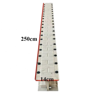 Nuevo Molde para Panel de Pared Exterior de 250*14*14cm, Molde de Plástico para Poste de Cerca de Hormigón con Panel Estampado, Moldes Prefabricados para <span class=keywords><strong>Postes</strong></span> de Hormigón - Product Image 1