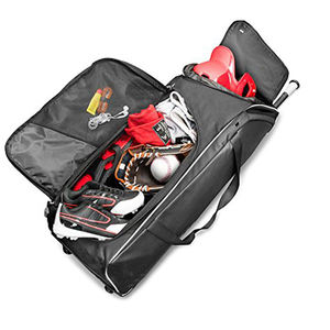 Cina Fornitore Personalizzato Logo Attrezzature Sacchetto di Tote Kit <span class=keywords><strong>Cricket</strong></span> Duffle Bag - Product Image 2