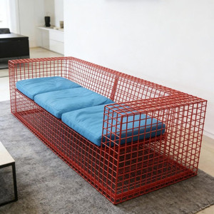 Ensemble <span class=keywords><strong>de</strong></span> canapés en <span class=keywords><strong>fer</strong></span> <span class=keywords><strong>forgé</strong></span> pour l'extérieur - Mobilier d'extérieur pour les zones <span class=keywords><strong>de</strong></span> repos et <span class=keywords><strong>de</strong></span> réception des hôtels, canapé <span class=keywords><strong>de</strong></span> banquette - Product Image 6
