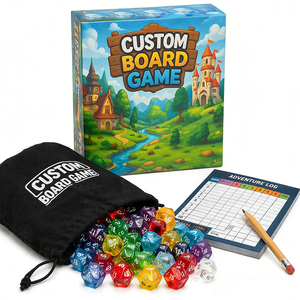 Professional OEM Board Game Factory Custom Printing Wholesale Table Game Full Set Components Packaging Solutions Portable - Product Image 6