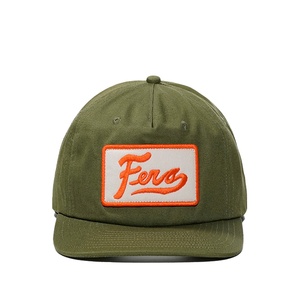 Gorra de 5 Paneles con Visera Plana y Cierre a Presión, Logotipo Personalizado OEM, Gorra de Algodón con Bordado - Product Image 3
